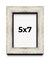 5x7 Modern Shadow Box 1.5" Depth Picture Frame with UV-Resistant Acrylic & Acid Free Backing, Available in 3 Finishes - Black, Silver, White